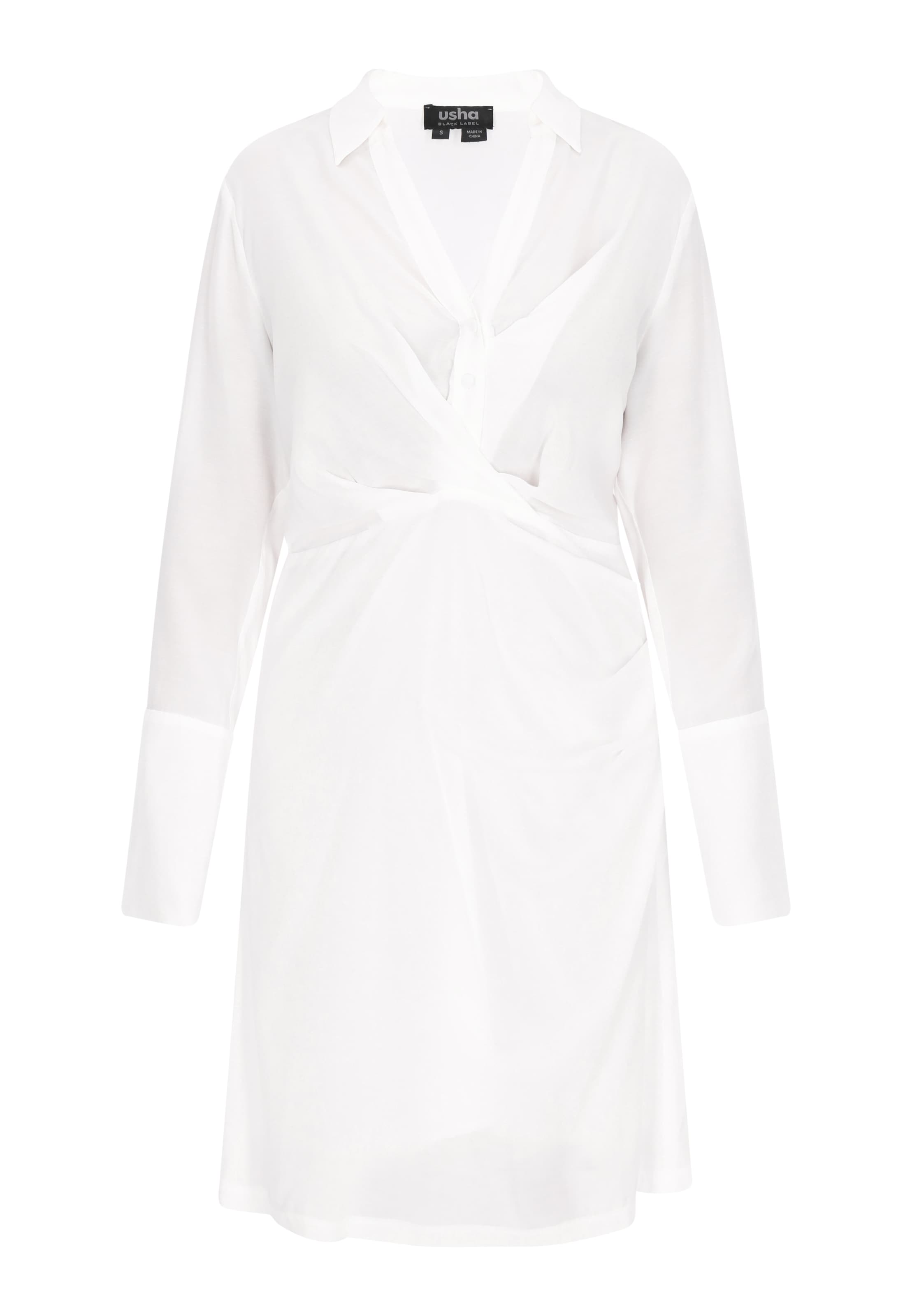 balta usha BLACK LABEL Suknelė 'Fashion Look': priekis