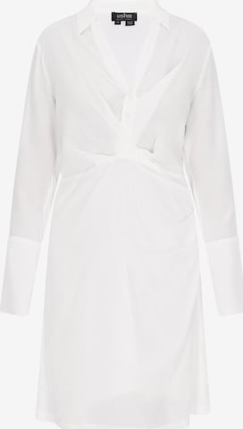 Robe 'Fashion Look' usha BLACK LABEL en blanc : devant