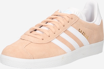 oranžinė ADIDAS ORIGINALS Sportbačiai be auliuko 'Gazelle': priekis