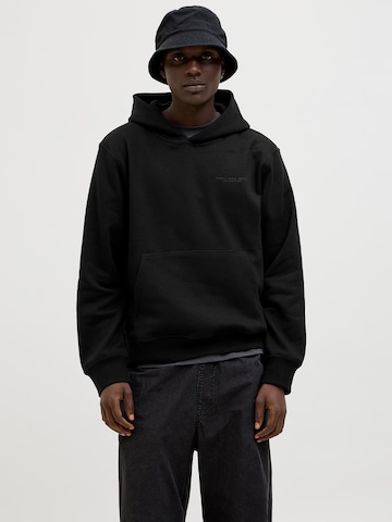 JACK & JONES Sweatshirt 'JCOINTERLUDE' i svart: forside
