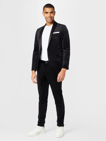 Lindbergh - Slimfit Traje en negro