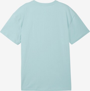 TOM TAILOR T-Shirt in Blau