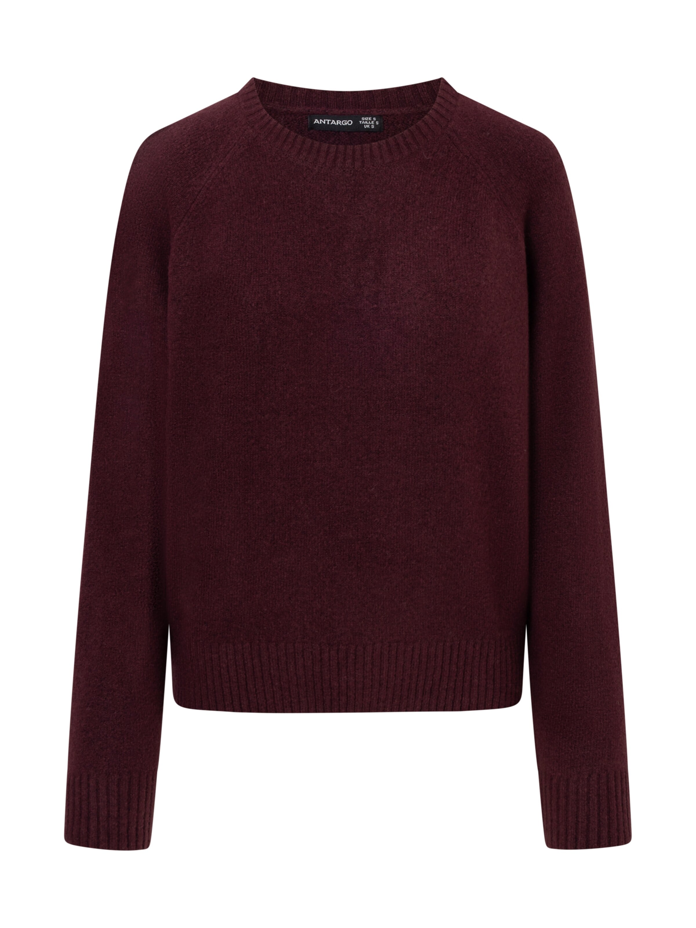 Antargo Oversizepullover 'Naomi'‌‌‌‌‌‌‌‌ in Lila: Vorderseite