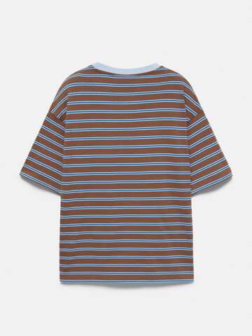 T-Shirt Pull&Bear en marron