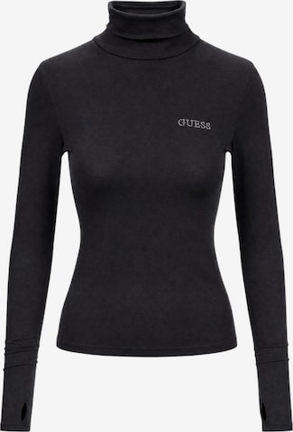 Top 'GRETA HIGH NECK LS K V6BP11 K6907' di GUESS in nero: frontale