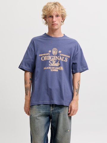 Maglietta 'JORCHAMBERI' di JACK & JONES in blu: frontale