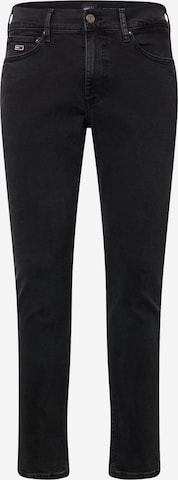 Tommy Jeans Regular Jeans 'SCANTON' in Zwart: voorkant