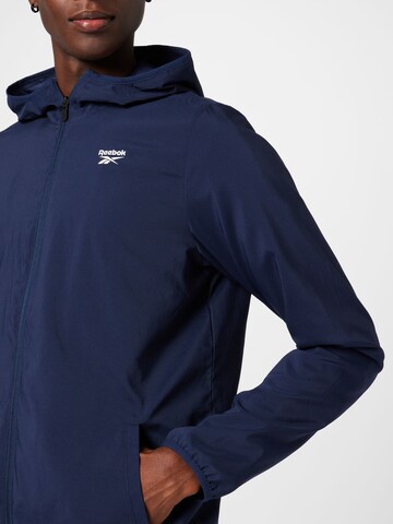 Veste de sport Reebok en bleu