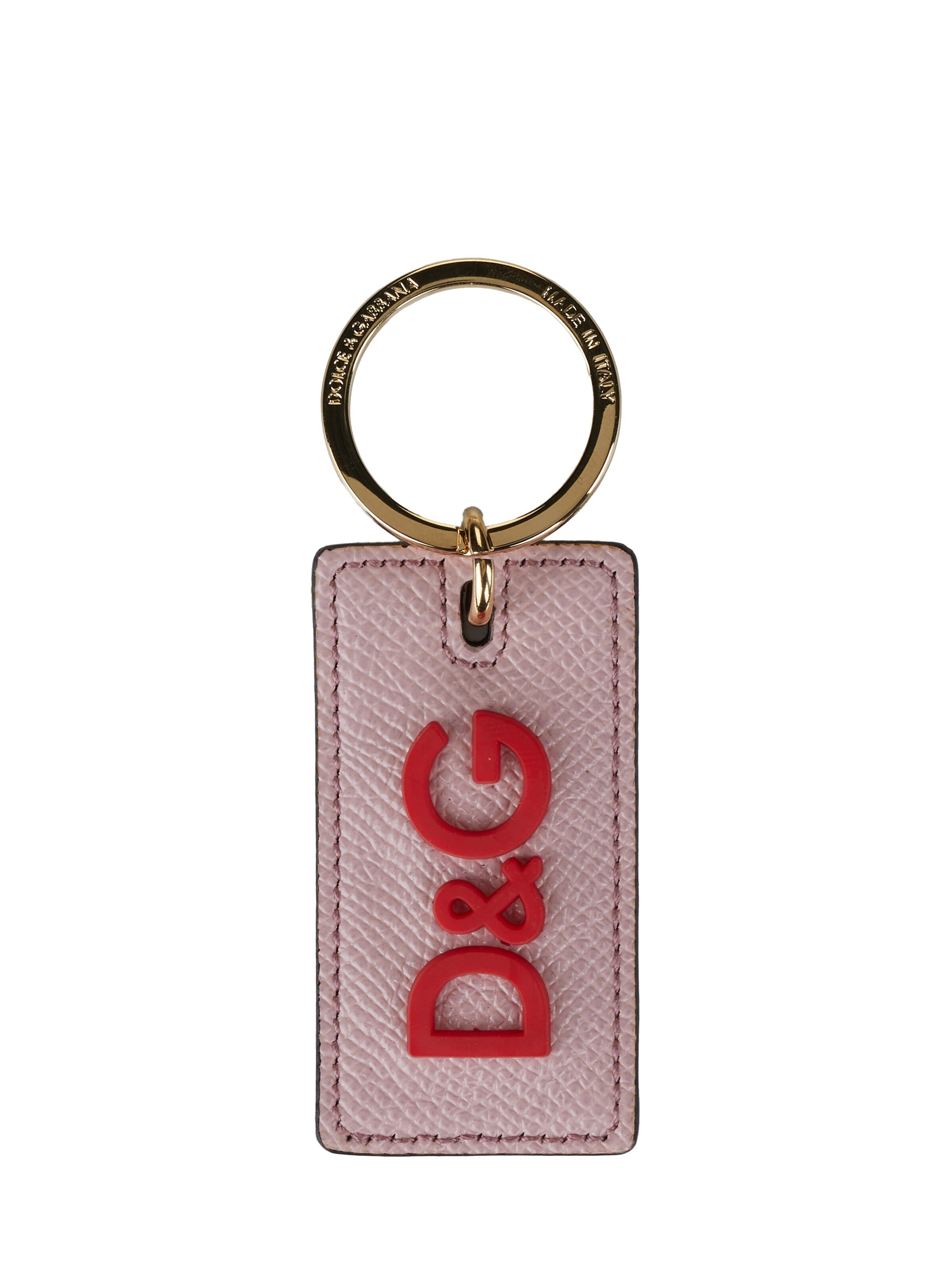 Porte-clés DOLCE & GABBANA en rose : devant