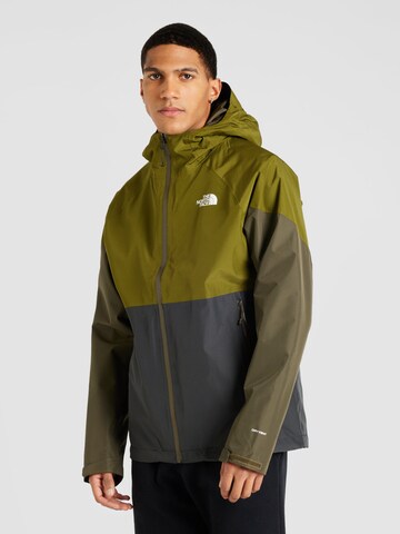 THE NORTH FACE Outdoorová bunda 'LIGHNING' - Sivá: predná strana