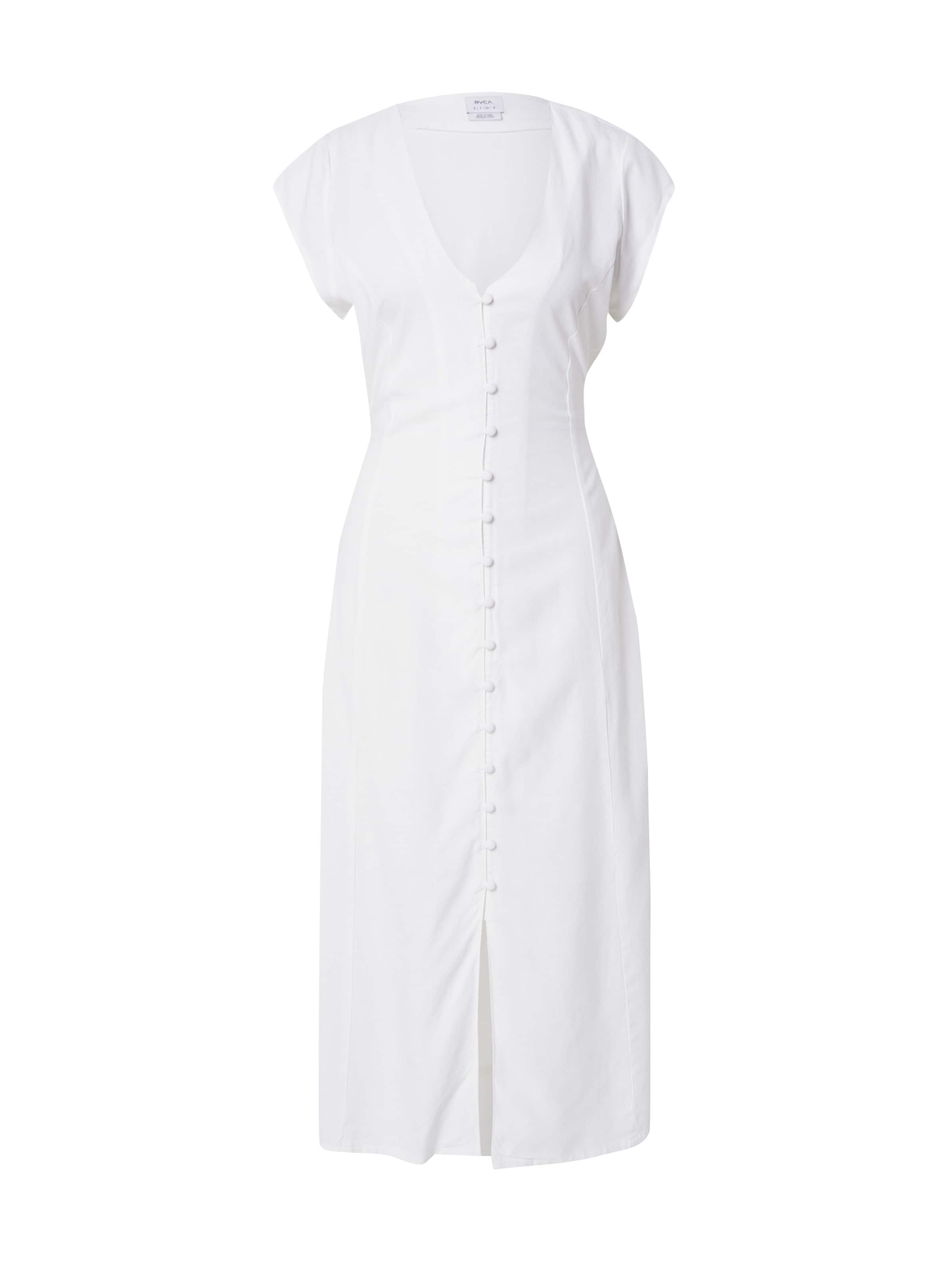 RVCA Μπλουζοφόρεμα σε λευκό: μπροστά