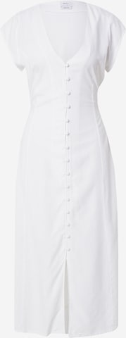 Abito camicia di RVCA in bianco: frontale
