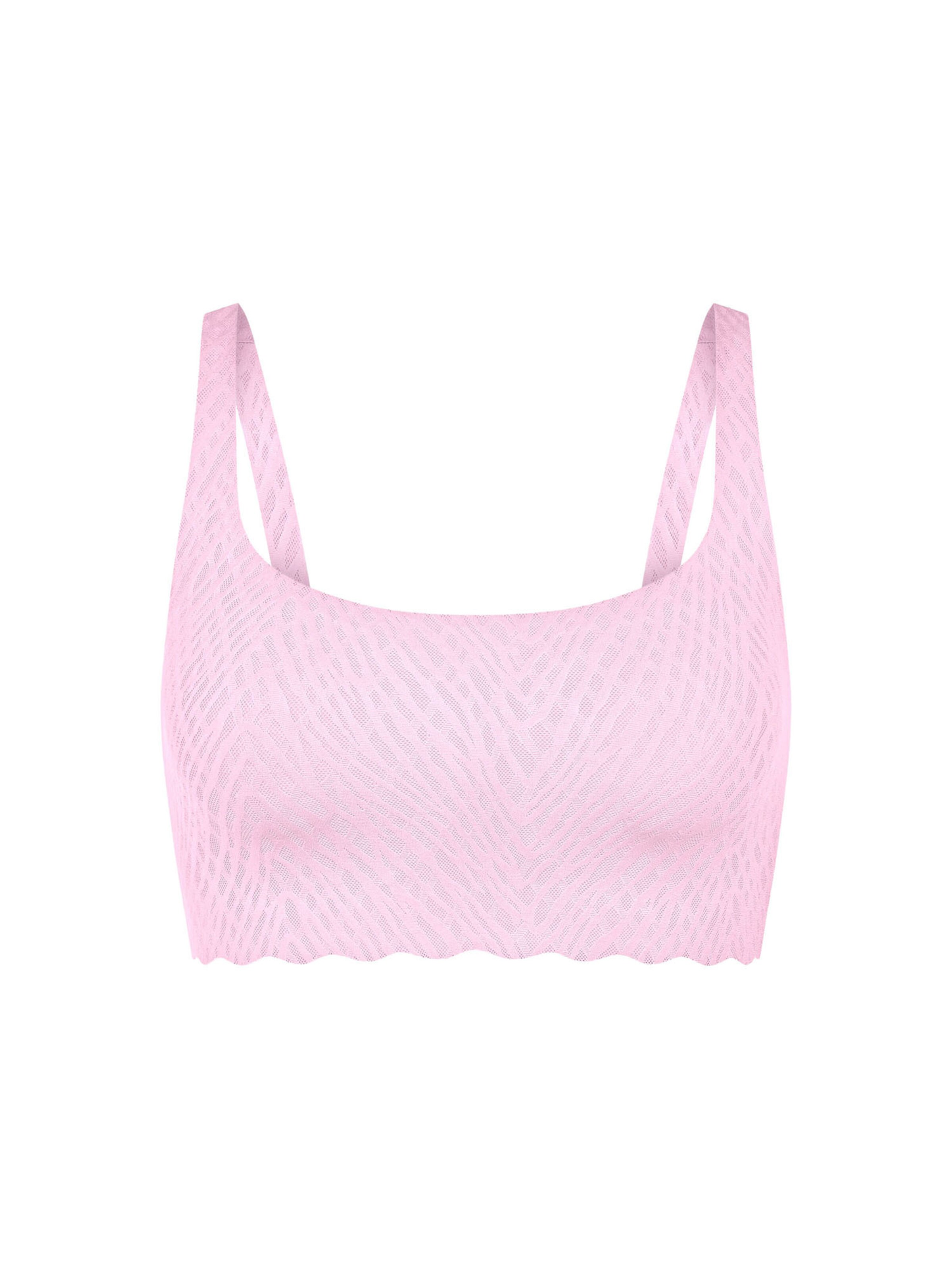 SLOGGI Bra 'Feel Bliss' in Pink: front
