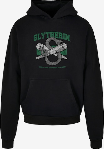 F4NT4STIC Sweatshirt 'Harry Potter Slytherin' in Zwart: voorkant