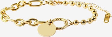 Akzent Bracelet 'Baiba, langlebig' in Gold: front
