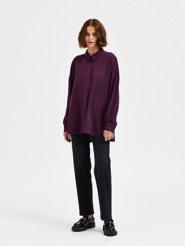 SELECTED FEMME Blouse 'Sanni' in Lila