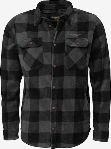 Veste en polaire Hero en noir : devant