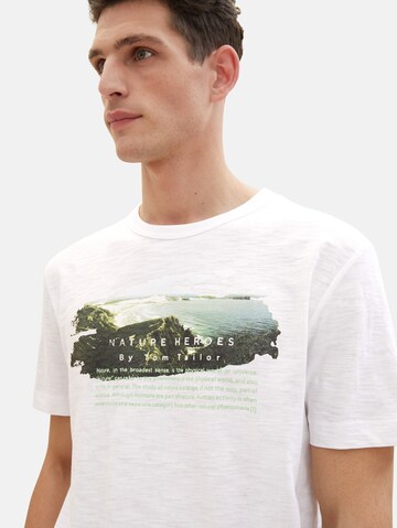 TOM TAILOR Shirt in Wit