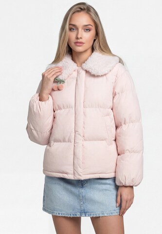 MYMO Winter Jacket 'Pop Collection' in Pink: front