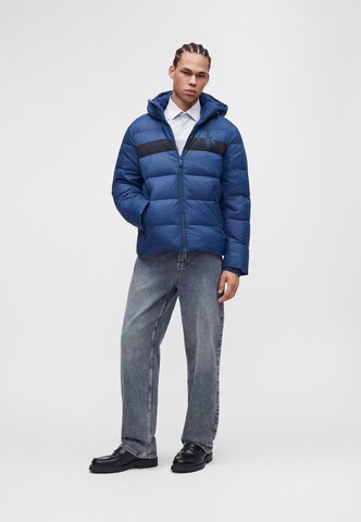 Calvin Klein Jeans Χειμερινό μπουφάν σε μπλε