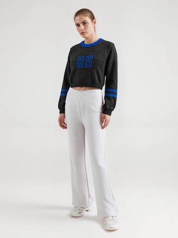 STUDIO SELECT Wide leg Παντελόνι 'Jaden' σε γκρι