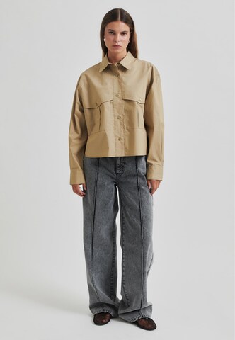 SECOND FEMALE - Blusa 'Chelo' en beige