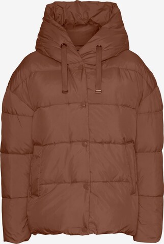 Veste d’hiver 'VMGEMMAHOLLY' Vero Moda Petite en marron : devant