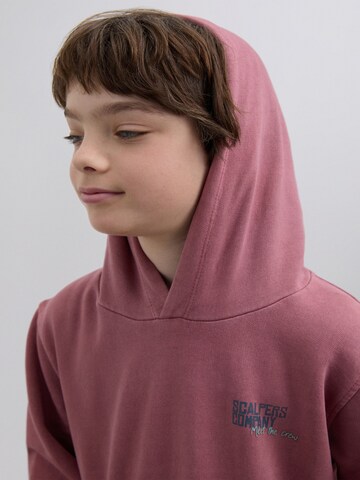 Scalpers Mikina 'Typeskull' - Červená