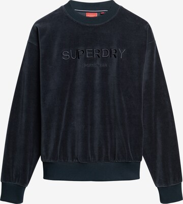 Superdry Sweatshirt in Blue: front