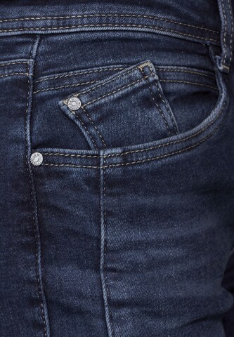 STREET ONE Slimfit Jeans 'Jane' in Blau