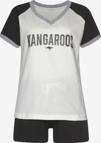 KangaROOS Pajama in Black: front