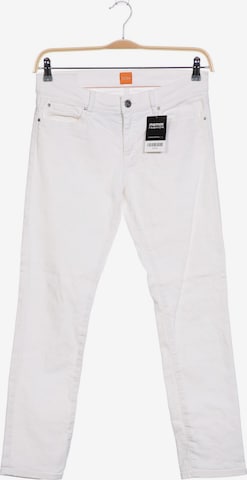 BOSS Orange Jeans in 30 in White: front