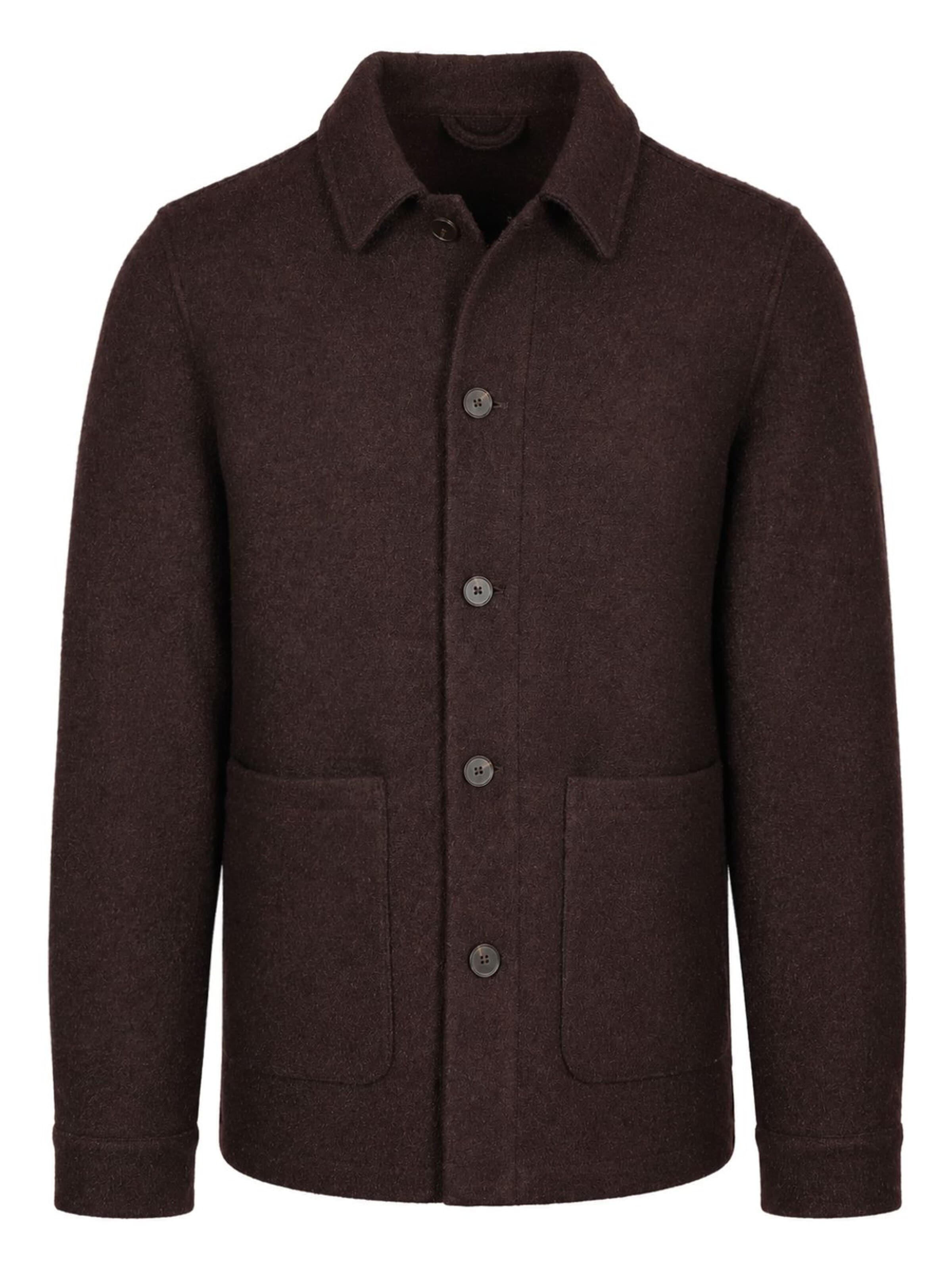 Suitable Between-season jacket in Brown: front