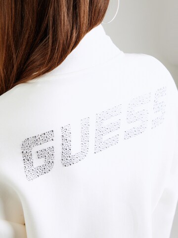 GUESS Sportsweatjacka 'CECILIA' i vit