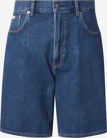 Calvin Klein JeansLoosefit Traperice '90s' - plava boja: prednji dio