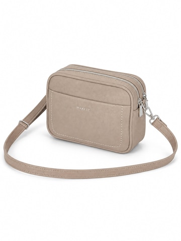 COLLEZIONE ALESSANDRO Umhängetasche 'Praktisch' in Beige: Vorderseite