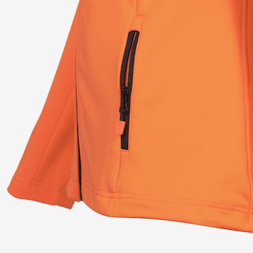 MAUI WOWIE Athletic Fleece Jacket in Orange