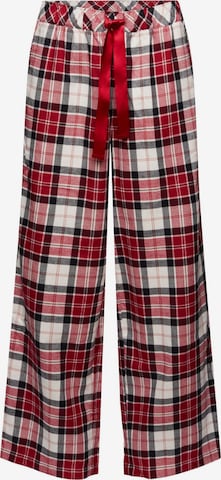 ESPRIT Pyjamabroek in Rood: voorkant