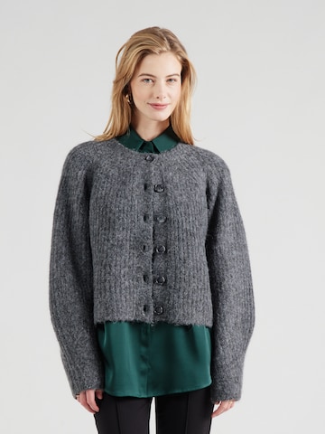 rosemunde - Cárdigan en gris: frente