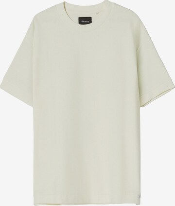 Bershka Shirt in Wit: voorkant