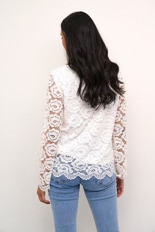 Cream Blouse 'Tinu' in White