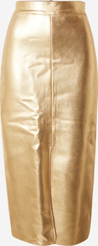 Karen Millen Rok in Goud: voorkant