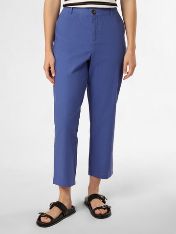 Pantalon Franco Callegari en bleu : devant