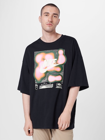 Nike Sportswear Shirt in Black: front