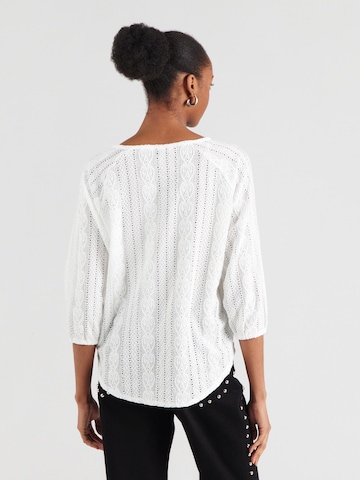 ZABAIONE - Blusa 'Re44ta' en blanco