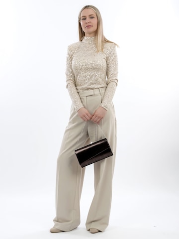 Tamaris Clutch 'Amalia' in Brons: voorkant