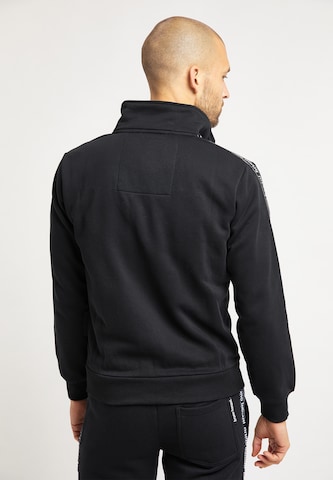 BRUNO BANANI Sweatvest 'Owens' in Zwart