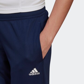 mėlyna ADIDAS SPORTSWEAR Prigludęs Sportinės kelnės 'Entrada 22 Training Bottoms'