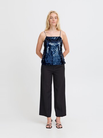 ICHI Top 'Pennie' in Blue