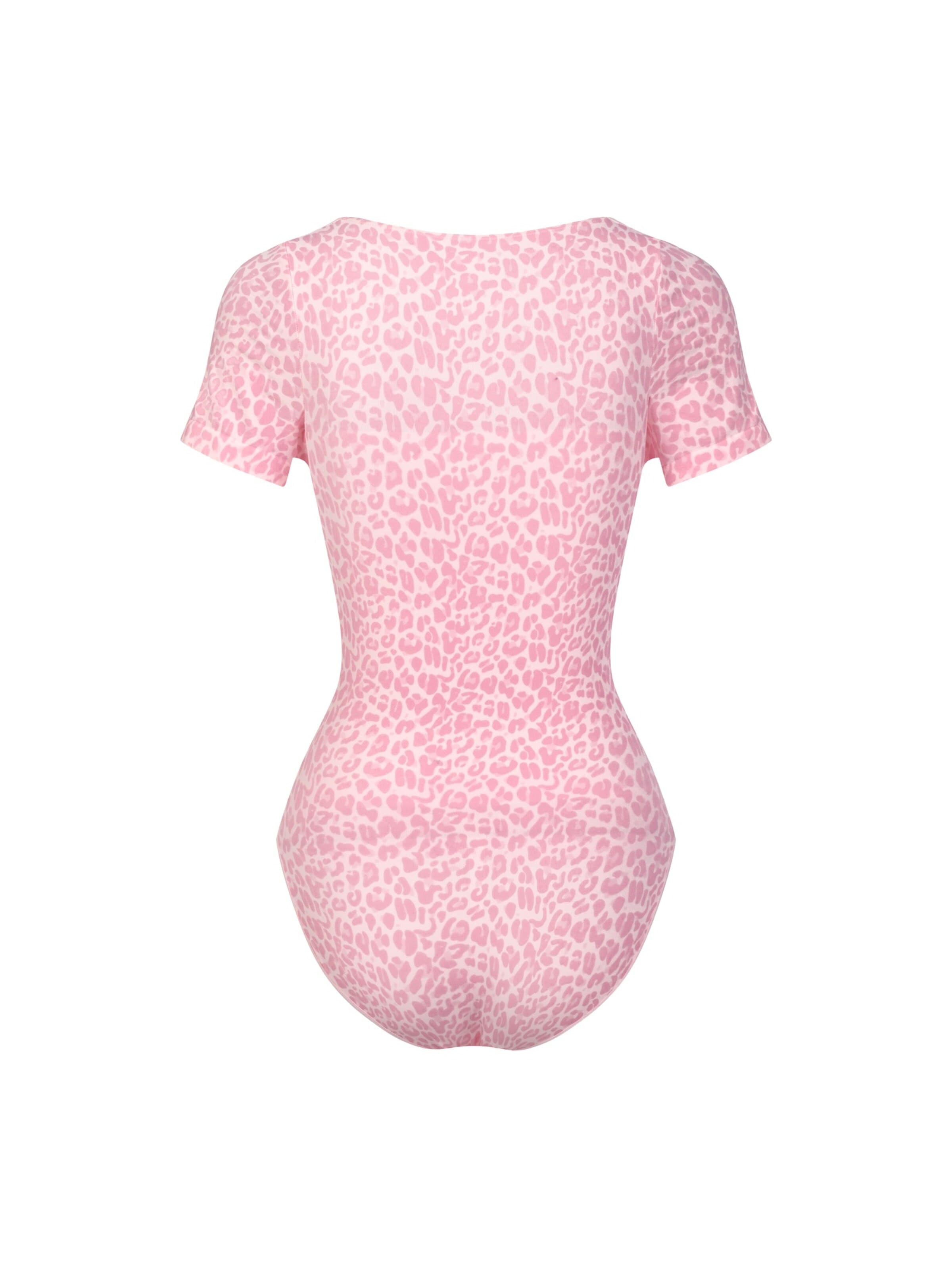 Body modelant 'T-Shirt Bodysuit Sculpting Shapewear mit Slip' cfab en rose